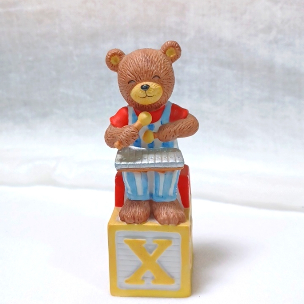 Vintage1994 Bronson  Alpha Block Bear Figure X Xavier
